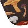 Mushroom Medley Pattern Memory Foam Bath Rug - Deny Designs: Soft Microfiber, Non-Slip, Machine Washable - 3 of 3