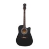 Karl Home 41 Inch Matte Cutaway Dreadnought Spruce Front Acoustic Guitar Burlywood - 3 of 4