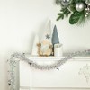 Northlight Tinsel with Snowflakes Artificial Christmas Garland - 12' x 3" - White and Silver - Unlit - 2 of 4