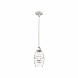 Vaz - 1 Light Stem Hung Mini Pendant In Industrial Style-8.13 Inches Tall and 5.88 Inches Wide - 1 of 1