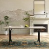 Dining Table for 6-8 People, 70.87'' Rectangular Wood Dining Table, Rustic Kitchen Table for Dining Room, Home Office, Living Room - 3 of 4