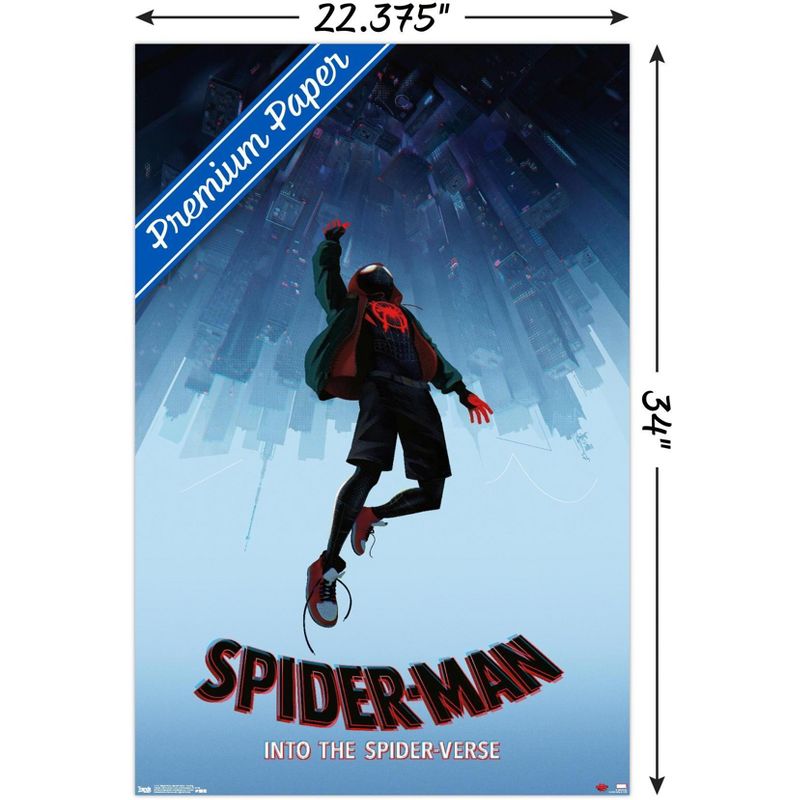 Trends International Marvel Spider-Man - Into The Spider-Verse - Falling Unframed Wall Poster Prints, 3 of 7