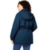 Woman Within Petite Fleece-Lined Taslon Anorak - 3 of 4