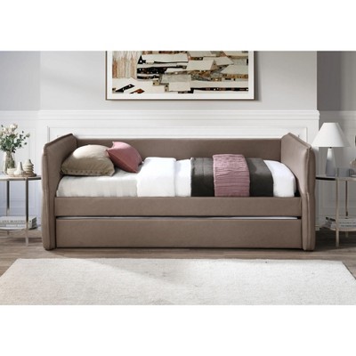 Daybed With a Trundle in Mocha
