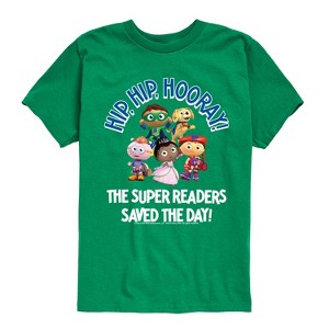 Boys' - Super Why - Hip Hip Hooray Short Sleeve Graphic T-Shirt - 1 of 4