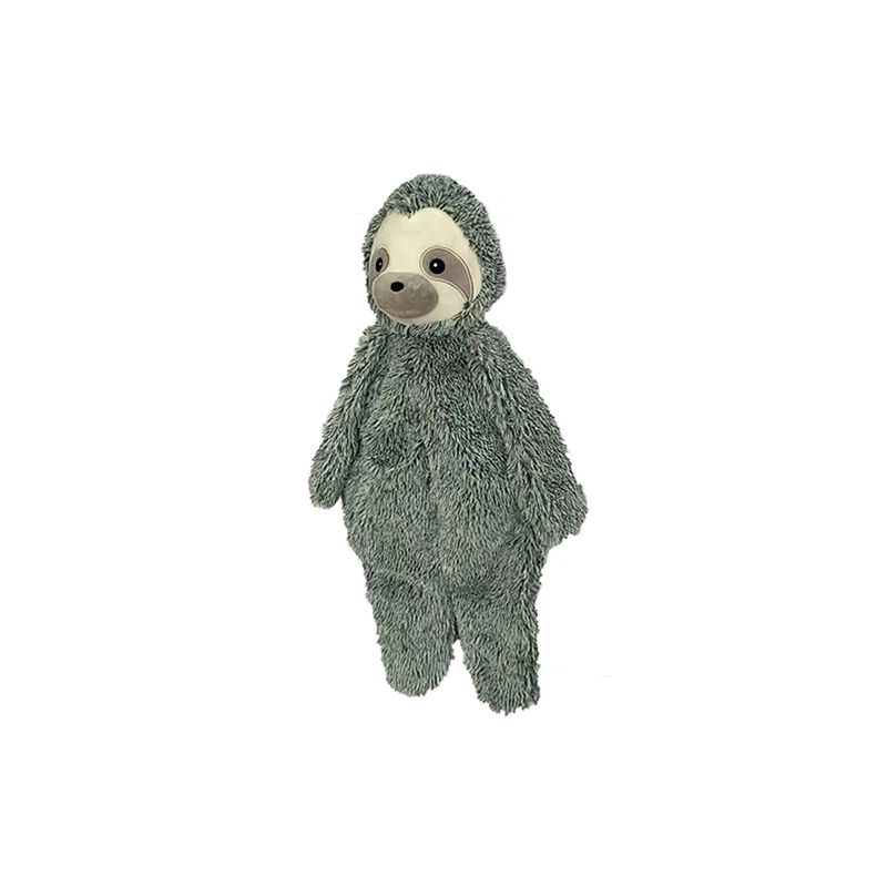 Petlou Stuffingless Floppy Sloth Plush Squeak Dog Chew Dog Toy - 19", 1 of 2