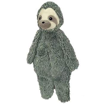 Petlou Stuffingless Floppy Sloth Plush Squeak Dog Chew Dog Toy - 19"