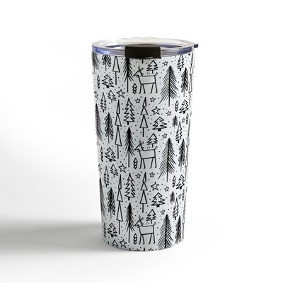 Heather Dutton Winter Wonderland White Travel Mug 20 oz Stainless Steel Travel Mug - Deny Designs