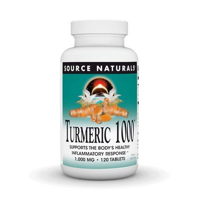 Turmeric 1000 by Source Naturals, Inc.  -  120 Tablet