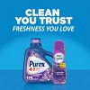 Purex with Crystals Fragrance Lavender Blossom Liquid Laundry Detergent - 150 fl oz - 4 of 4