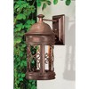 Minka Lavery Rustic Industrial Outdoor Wall Light Fixture Vintage Rust 16" for Post Exterior Barn Deck House Porch Yard Patio - 3 of 4