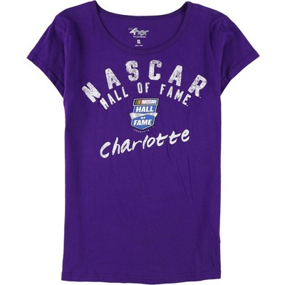 G-III Sports Womens Nascar Hall of Fame Charlotte Graphic T-Shirt, nchof, S