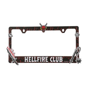 Stranger Things Hellfire Club Plastic License Plate Frame - 1 of 4