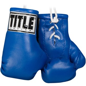 Title Boxing 3.5" Authentic Detailed Mini Lace Up Gloves - 1 of 1