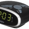 JENSEN AM/FM Alarm Clock Radio - Black - image 4 of 4