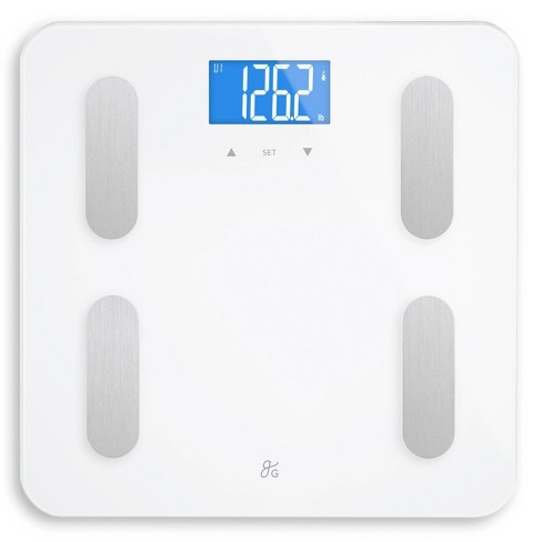 Balance Body Composition Glass/Plastic Personal Scale White - Greater Goods - image 1 of 4
