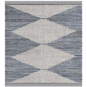 Kilim With Fringes KLM309 Flat Weave Rugs - Safavieh - 1 of 4