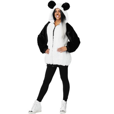 HalloweenCostumes.com Panda Hooded Jacket Costume for Women