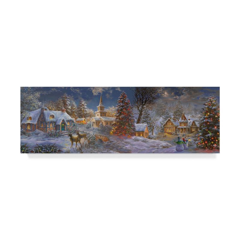 Trademark Fine Art -Nicky Boehme 'Stillness Of Christmas' Canvas Art, 2 of 4