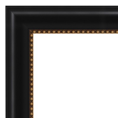 Manhattan Black Framed Natural Cork Bulletin Board 22x16