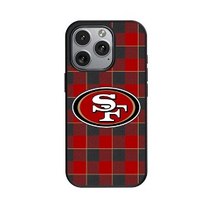 NFL NFC Teams Plaid MagSafe Compatible Cell Phone Case for Apple iPhone - 1 of 4