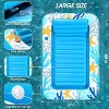 Jasonwell 4-in-1 Inflatable Tanning Lounger, Sun Tan Tub & Pool Raft, Water-Filled Mat for Adults & Kids (XXL), Ocean Aqua - 2 of 4