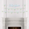 Big Dot of Happiness Baby Boy Dinosaur - Baby Shower Letter Banner Decoration - 36 Banner Cutouts and Baby Shower Banner Letters - 3 of 4
