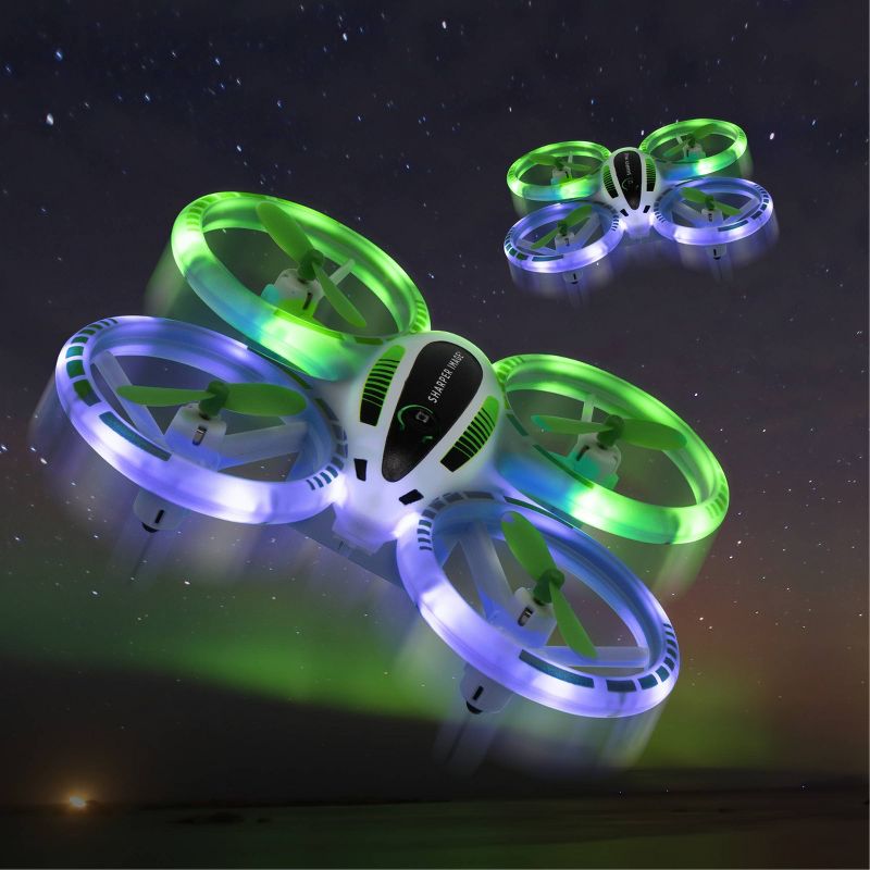 Sharper Image 2.4Ghz RC Glow Up Stunt Drone With LED Lights, 3 of 12