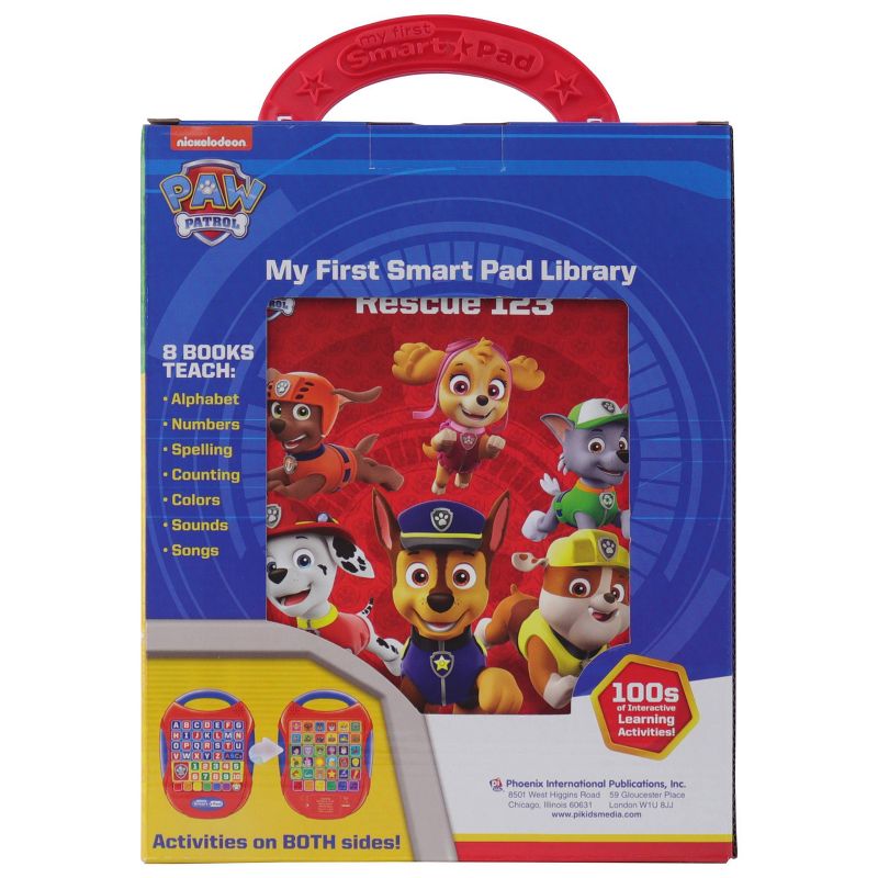 Pi Kids Nickelodeon PAW Patrol Interactive Activity Pad and 8-Book Library Boxed Set, 4 of 15