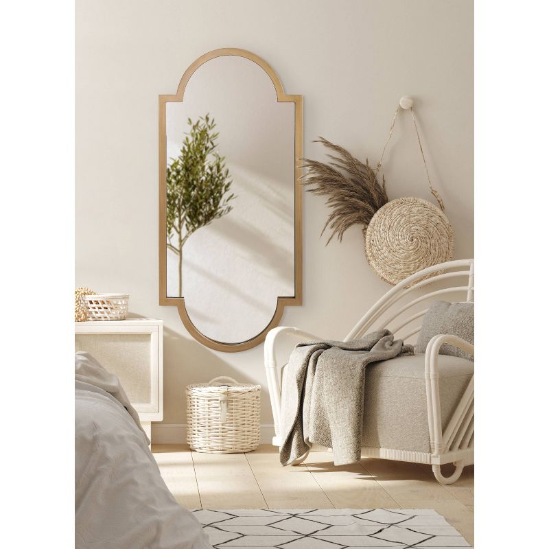 20&#34; x 42&#34; Jovie Decorative Wall Mirror Gold - Kate &#38; Laurel All Things Decor, 6 of 9