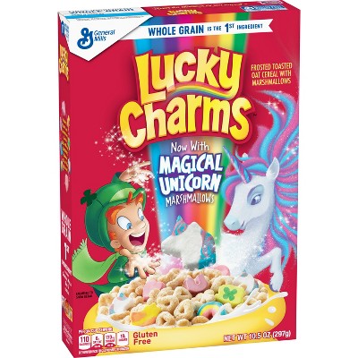 income level of the target market lucky charms