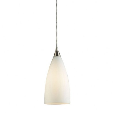 Elk Home Vesta 1 - Light Pendant in  Satin Nickel