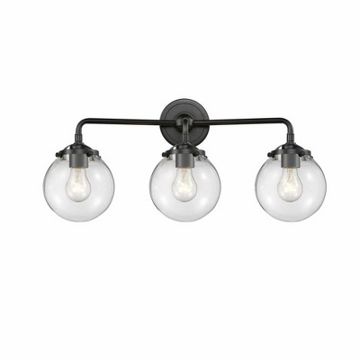Innovations Lighting Nouveau 3 - Light Vanity in  Oil Rubbed Bronze