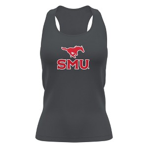 Women's Southern Methodist University Adult Sport Tank Top Primary Logo - 1 of 4