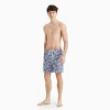 PATPAT Couples Vacation Hawaiian Tropical Floral Print Swim Trunks Shorts and Two-Piece Swimsuit - 2 of 4