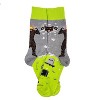 Werewolf Breaking Through a Wall Socks (Men's Sizes Adult Large) from the Sock Panda - 3 of 4