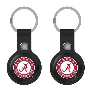 NCAA SEC Universities Insignia Black Airtag Holder 2-Pack - 1 of 4