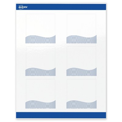 Avery Square Labels, Colorful Design, 3" x 3", 60 Total