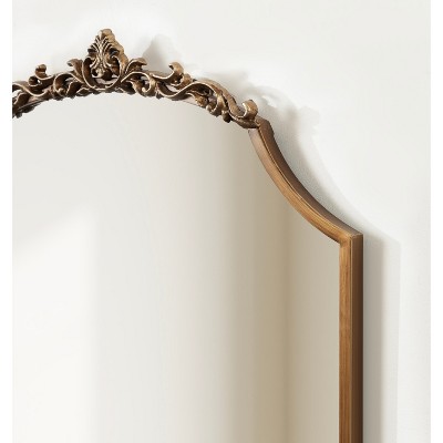 Arendahl Gold Scalloped Baroque Bathroom Mirror