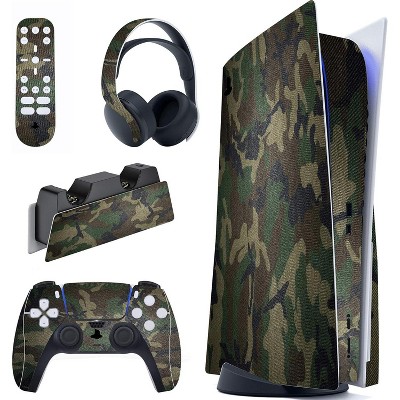 Aghana Digitals Full Set Skin Decal for PS5 Console Disc Edition