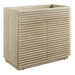 Modway Render 36 inch Faux Travertine Bathroom Vanity Cabinet (Sink Not Included) by Modway - 1 of 4