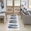 Nourison Washables Abstract Brushstroke Indoor Non-Skid Area Rug - 2 of 4