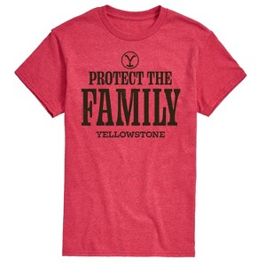 Men's - Yellowstone - We Are Family Y Brand Short Sleeve Graphic T-Shirt - 1 of 4
