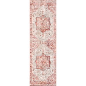 Nuloom Harriet Vintage Medallion Fringe Area Rug - 1 of 4