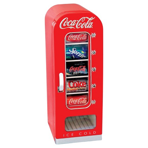 Coca Cola 10 Can Retro Vending Cooler - Red CVF18 : Target