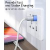 Syntech USB C Female to USB Male Adapter Pack of 3 [Travel Must Haves, Aluminum] USB C to USB Adapter, Type C Charger Cable Power Converter - 3 of 4