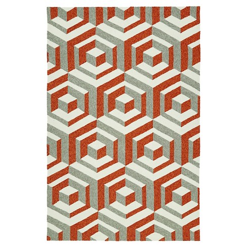 Escape 3 D Indoor Outdoor Rug Kaleen Rugs Target