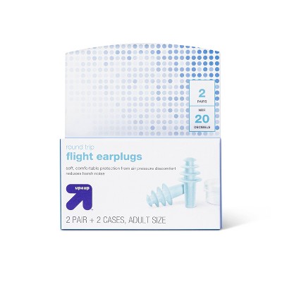 Reusable Ear Plugs for Travel - 2pc - up & up™