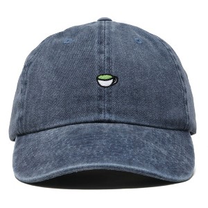 Dalix Lil Matcha Embroidered Cotton Summer Outdoor Baseball Cap Dad Hat Womens - 1 of 4