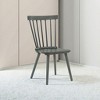 Kumasinova 17.5"H Rustic Farmhouse Dining Chairs Set of 2,Solid Wooden Armless Chair for Kitchen & Dining Room,Versatile Side Chair,300lbs Max - 4 of 4